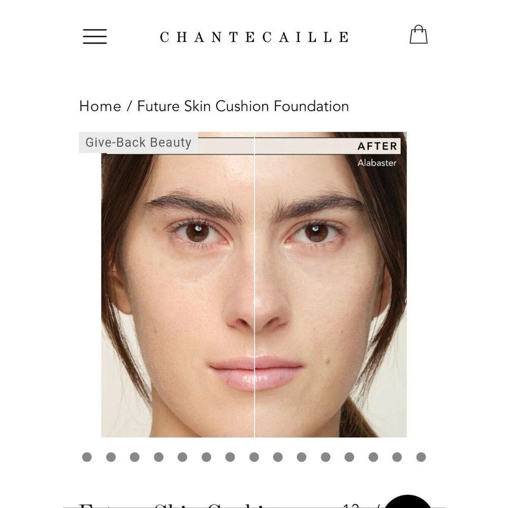Chantecaille Future Skin Cushion Foundation Alabaster Compact+ Refill MSRP$145